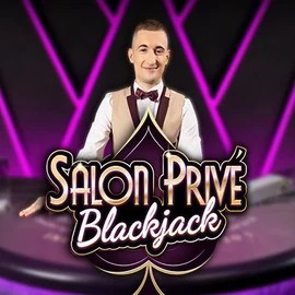 Blackjack Salon Privé slot visual from Ezugi available on lirasspins.pl