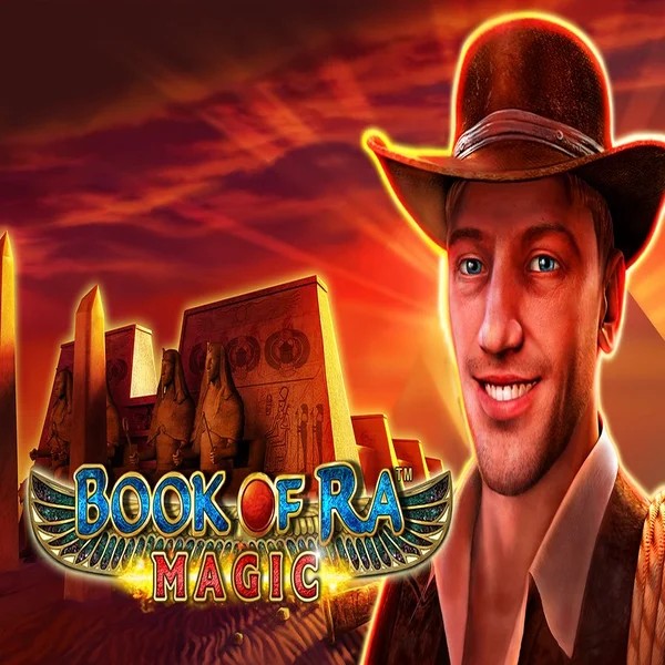 Book of Ra Magic logo – Slots by Greentube at LiraSpin Casino