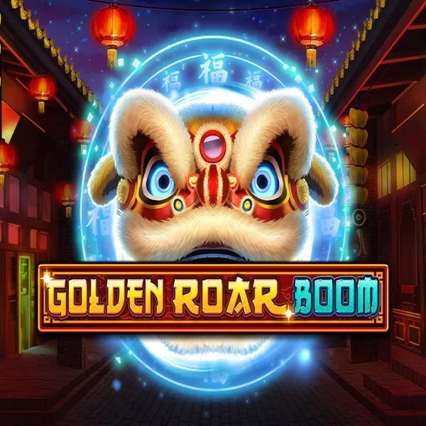 Golden Roar BOOM slot logo by Greentube at LiraSpin Casino